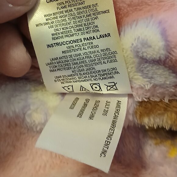 Disney Princesses Pink Girls Robe - 2T - Picture 5 of 5